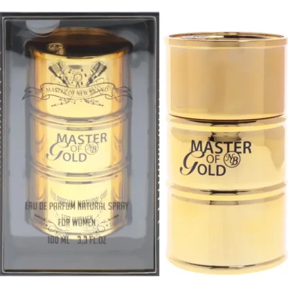 Master of Gold by New Brand for Women - 3.3 oz EDP Spray - Fresh Bloom Skin - Premium Skincare Solutions for Nourished, Hydrated, and Radiant Skin Every Day