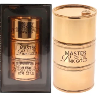 Master of Pink Gold by New Brand for Women - 3.3 oz EDP Spray - Fresh Bloom Skin - Premium Skincare Solutions for Nourished, Hydrated, and Radiant Skin Every Day