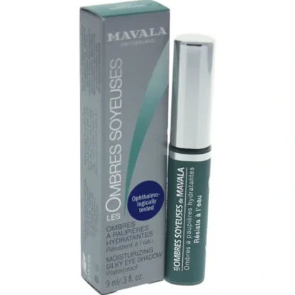 Mavala Les Ombres Soyeuses Moisturizing Silky Eye Shadow Waterproof - Vert Emeraude by Mavala for Women - 0.3 oz Eyeshadow - Fresh Bloom Skin - Premium Skincare Solutions for Nourished, Hydrated, and Radiant Skin Every Day