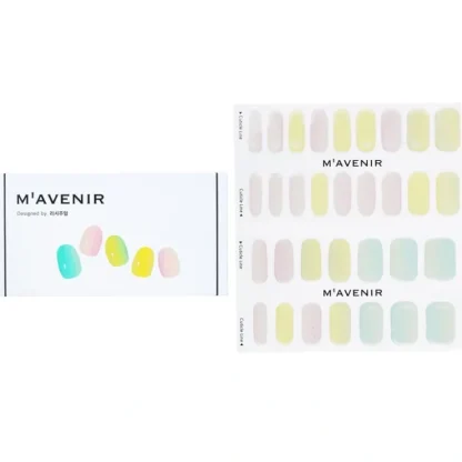 Mavenir Nail Sticker (Assorted Colour) - # Lollipops Nail 32pcs - Fresh Bloom Skin - Premium Skincare Solutions for Nourished, Hydrated, and Radiant Skin Every Day