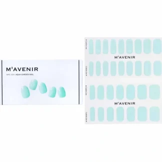 Mavenir Nail Sticker (Blue) - # Aqua Garden Nail 32pcs - Fresh Bloom Skin - Premium Skincare Solutions for Nourished, Hydrated, and Radiant Skin Every Day