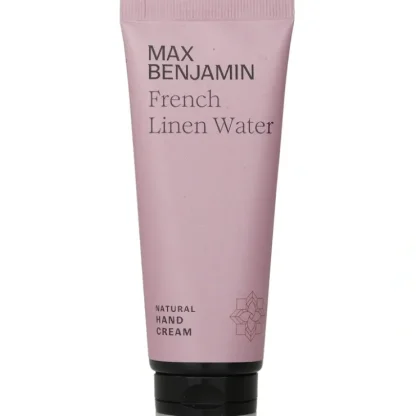 Max Benjamin Natural Hand Cream - French Linen Water 75ml - Fresh Bloom Skin - Premium Skincare Solutions for Nourished, Hydrated, and Radiant Skin Every Day