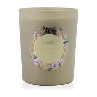 Max Benjamin Provence Candle - Festival Des Citrons 190g/6.5oz - Fresh Bloom Skin - Premium Skincare Solutions for Nourished, Hydrated, and Radiant Skin Every Day