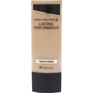 Max Factor Lasting Performance Long Lasting Foundation - 111 Deep Beige by Max Factor for Women - 35 ml Foundation - Fresh Bloom Skin - Premium Skincare Solutions for Nourished, Hydrated, and Radiant Skin Every Day