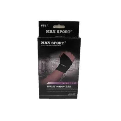 MAX SPORT Neoprene Wrist Wrap [ Made in Taiwan] , One Piece, Size Free Fixed Size - Fresh Bloom Skin - Premium Skincare Solutions for Nourished, Hydrated, and Radiant Skin Every Day