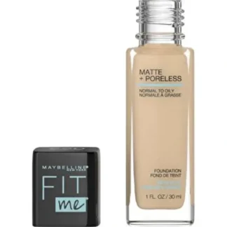 Maybelline Fit Me Matte & Poreless Mattifying Liquid Foundation - Natural Beige 220 - Fresh Bloom Skin - Premium Skincare Solutions for Nourished, Hydrated, and Radiant Skin Every Day