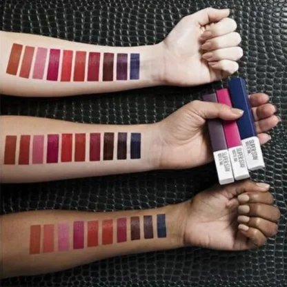Maybelline SuperStay Matte Ink Liquid Lipstick - Dancer 118 - Fresh Bloom Skin - Premium Skincare Solutions for Nourished, Hydrated, and Radiant Skin Every Day