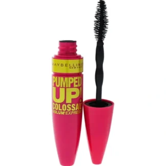 Maybelline Volum Express Pumped Up Colossal Washable Mascara - Glam Black by Maybelline for Women - 0.33 Mascara - Fresh Bloom Skin - Premium Skincare Solutions for Nourished, Hydrated, and Radiant Skin Every Day