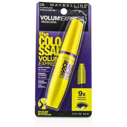 Maybelline Volum' Express The Colossal Mascara - #Glam Black 9.2ml/0.31oz - Fresh Bloom Skin - Premium Skincare Solutions for Nourished, Hydrated, and Radiant Skin Every Day