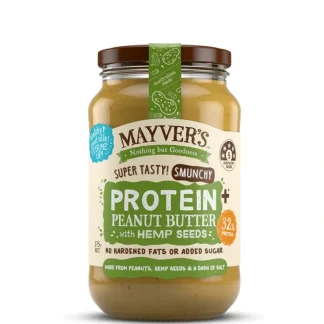 Mayvers Peanut Butter Protein Plus With Hemp 375g - Fresh Bloom Skin - Premium Skincare Solutions for Nourished, Hydrated, and Radiant Skin Every Day