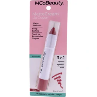 MCoBeauty Matte Cream Lip Crayon - Bliss by MCoBeauty for Women - 0.09 oz Lipstick - Fresh Bloom Skin - Premium Skincare Solutions for Nourished, Hydrated, and Radiant Skin Every Day