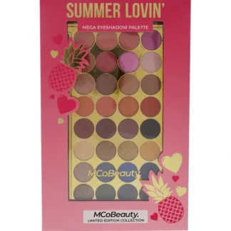 MCoBeauty Summer Lovin Mega Eyeshadow Palette by MCoBeauty for Women - 0.64 oz Eye Shadow (Limited Edition) - Fresh Bloom Skin - Premium Skincare Solutions for Nourished, Hydrated, and Radiant Skin Every Day