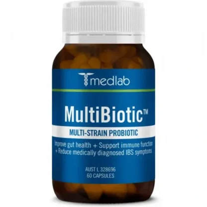 Medlab Multibiotic 60 Capsule - Fresh Bloom Skin - Premium Skincare Solutions for Nourished, Hydrated, and Radiant Skin Every Day