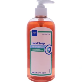 Medline Antibacterial Liquid Hand Soap by Medline for Unisex - 16 oz Hand Soap - Fresh Bloom Skin - Premium Skincare Solutions for Nourished, Hydrated, and Radiant Skin Every Day