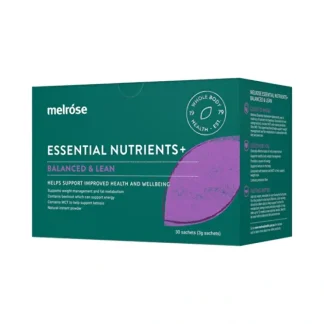 Melrose Essential Nutrients+ Balanced And Lean Sachet 3g x 30 Pack - Fresh Bloom Skin - Premium Skincare Solutions for Nourished, Hydrated, and Radiant Skin Every Day