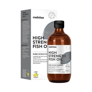 Melrose Ultra Premium High Strength Fish Oil 200ml - Fresh Bloom Skin - Premium Skincare Solutions for Nourished, Hydrated, and Radiant Skin Every Day