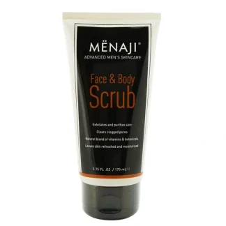 Menaji Face & Body Scrub 170ml/5.75oz - Fresh Bloom Skin - Premium Skincare Solutions for Nourished, Hydrated, and Radiant Skin Every Day