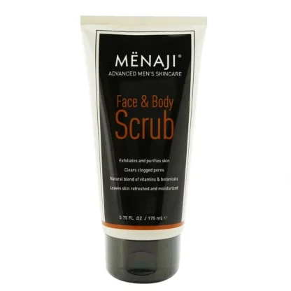 Menaji Face & Body Scrub 170ml/5.75oz - Fresh Bloom Skin - Premium Skincare Solutions for Nourished, Hydrated, and Radiant Skin Every Day
