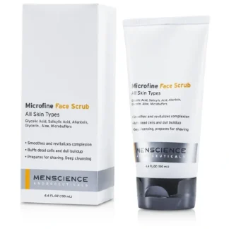 Menscience Microfine Face Scrub 130ml/4.4oz - Fresh Bloom Skin - Premium Skincare Solutions for Nourished, Hydrated, and Radiant Skin Every Day