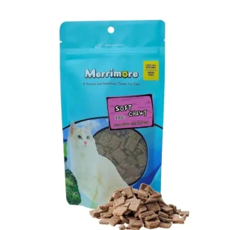 Merrimore Merrimore - Soft Chewy Cat Treats (100g) Fixed Size - Fresh Bloom Skin - Premium Skincare Solutions for Nourished, Hydrated, and Radiant Skin Every Day