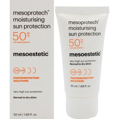 Mesoestetic Moisturising Sun Protection SPF 50 Plus by Mesoestetic for Unisex - 1.69 oz Sunscreen - Fresh Bloom Skin - Premium Skincare Solutions for Nourished, Hydrated, and Radiant Skin Every Day