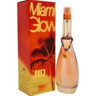 Miami Glow by Jennifer Lopez for Women - 3.4 oz EDT Spray - Fresh Bloom Skin - Premium Skincare Solutions for Nourished, Hydrated, and Radiant Skin Every Day