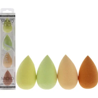 Micro Mini Blending Sponges by Sorme Cosmetics for Women - 4 Pc Sponge - Fresh Bloom Skin - Premium Skincare Solutions for Nourished, Hydrated, and Radiant Skin Every Day