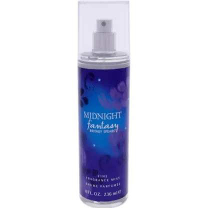 Midnight Fantasy by Britney Spears for Women - 8 oz Body Mist - Fresh Bloom Skin - Premium Skincare Solutions for Nourished, Hydrated, and Radiant Skin Every Day