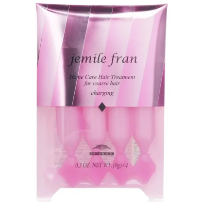 Milbon Jemile Fran Home Care Hair Treatment (Pink Diamond) 4x9g/0.3oz - Fresh Bloom Skin - Premium Skincare Solutions for Nourished, Hydrated, and Radiant Skin Every Day