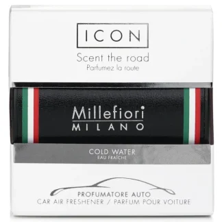 Millefiori Icon Urban Car Air Freshener - Cold Water 1pc - Fresh Bloom Skin - Premium Skincare Solutions for Nourished, Hydrated, and Radiant Skin Every Day
