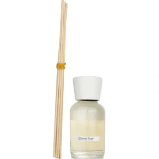 Millefiori Natural Fragrance Diffuser - White Paper Flowers 500ml/16.9oz - Fresh Bloom Skin - Premium Skincare Solutions for Nourished, Hydrated, and Radiant Skin Every Day
