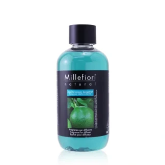 Millefiori Natural Fragrance Diffuser Refill - Mediterranean Bergamot 250ml/8.45oz - Fresh Bloom Skin - Premium Skincare Solutions for Nourished, Hydrated, and Radiant Skin Every Day