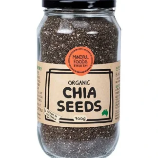 Mindful Foods Chia Seeds Organic 700g - Fresh Bloom Skin - Premium Skincare Solutions for Nourished, Hydrated, and Radiant Skin Every Day