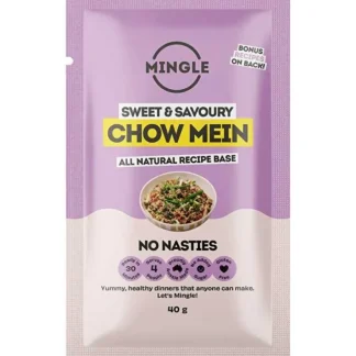 Mingle Chow Mein All Natural Recipe Base 12x40g - Fresh Bloom Skin - Premium Skincare Solutions for Nourished, Hydrated, and Radiant Skin Every Day