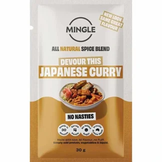 Mingle Japanese Curry All Natural Recipe Base 12x30g - Fresh Bloom Skin - Premium Skincare Solutions for Nourished, Hydrated, and Radiant Skin Every Day