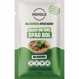 Mingle Spag Bol Speedy-Style All Natural Recipe Base 12x30g - Fresh Bloom Skin - Premium Skincare Solutions for Nourished, Hydrated, and Radiant Skin Every Day