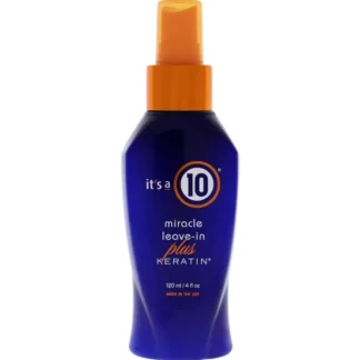 Miracle Leave In Plus Keratin by Its A 10 for Unisex - 4 oz Spray - Fresh Bloom Skin - Premium Skincare Solutions for Nourished, Hydrated, and Radiant Skin Every Day