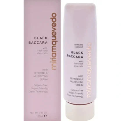 Miriam Quevedo Black Baccara Hair Repairing and Multiplying Serum by Miriam Quevedo for Unisex - 3.55 oz Serum - Fresh Bloom Skin - Premium Skincare Solutions for Nourished, Hydrated, and Radiant Skin Every Day