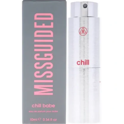 Missguided Chill Babe by Missguided for Women - 10 ml EDP Spray (Mini) - Fresh Bloom Skin - Premium Skincare Solutions for Nourished, Hydrated, and Radiant Skin Every Day