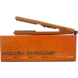 Mixed Chicks Pro Styling Tool Flat Iron - Orange by Mixed Chicks for Unisex - 1 Inch Flat Iron - Fresh Bloom Skin - Premium Skincare Solutions for Nourished, Hydrated, and Radiant Skin Every Day