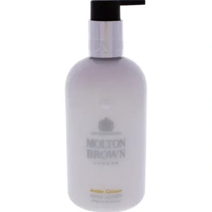 Molton Brown Amber Cocoon Hand Lotion by Molton Brown for Unisex - 10 oz Moisturizer - Fresh Bloom Skin - Premium Skincare Solutions for Nourished, Hydrated, and Radiant Skin Every Day