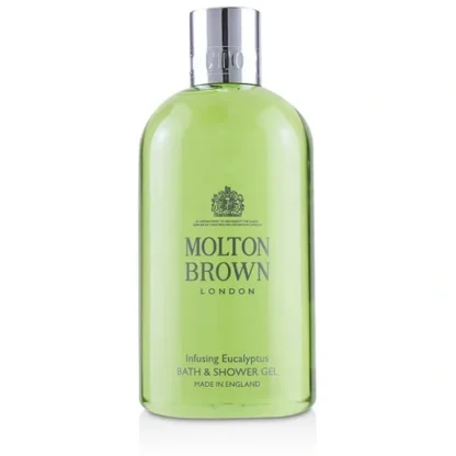 Molton Brown Infusing Eucalyptus Bath & Shower Gel 300ml/10oz - Fresh Bloom Skin - Premium Skincare Solutions for Nourished, Hydrated, and Radiant Skin Every Day