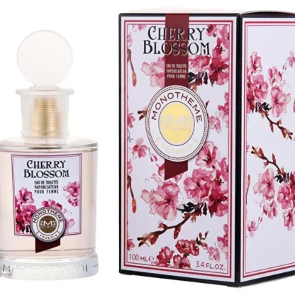 Monotheme Venezia Cherry Blossom Eau De Toilette Spray 100ml/3.4oz - Fresh Bloom Skin - Premium Skincare Solutions for Nourished, Hydrated, and Radiant Skin Every Day