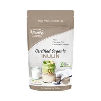 Morlife Inulin Certified Organic 150g - Fresh Bloom Skin - Premium Skincare Solutions for Nourished, Hydrated, and Radiant Skin Every Day