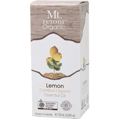 Mt Retour Essential Oil 100% Lemon 10ml - Fresh Bloom Skin - Premium Skincare Solutions for Nourished, Hydrated, and Radiant Skin Every Day