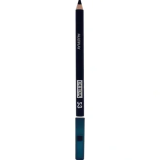 Multiplay Eye Pencil - 53 Midnight Blue by Pupa Milano for Women - 0.04 oz Eyebrow Pencil - Fresh Bloom Skin - Premium Skincare Solutions for Nourished, Hydrated, and Radiant Skin Every Day