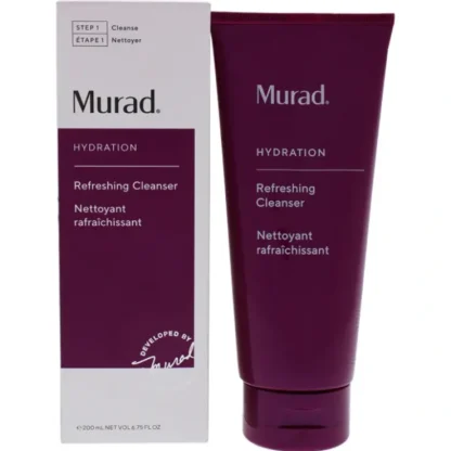 Murad Refreshing Cleanser by Murad for Unisex - 6.75 oz Cleanser - Fresh Bloom Skin - Premium Skincare Solutions for Nourished, Hydrated, and Radiant Skin Every Day