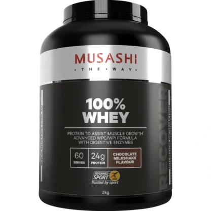 Musashi 100% Whey Chocolate Milkshake 2 kg - Fresh Bloom Skin - Premium Skincare Solutions for Nourished, Hydrated, and Radiant Skin Every Day