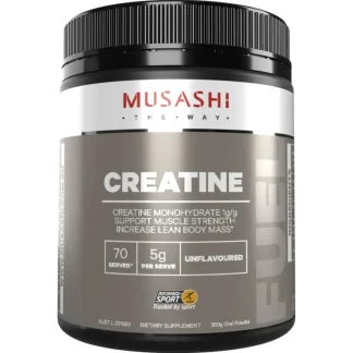 Musashi Creatine Unflavoured 350g - Fresh Bloom Skin - Premium Skincare Solutions for Nourished, Hydrated, and Radiant Skin Every Day