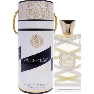Musk Mood by Lattafa for Women - 3.4 oz EDP Spray - Fresh Bloom Skin - Premium Skincare Solutions for Nourished, Hydrated, and Radiant Skin Every Day
